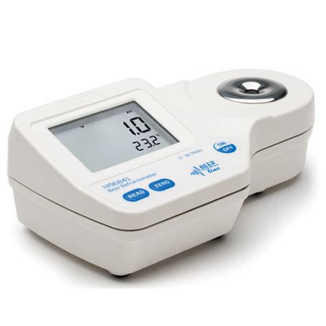 hanna refractometer beer|hanna refractometer digital.